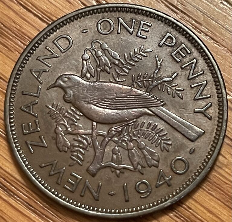 Read more about the article New Zealand 1 Penny Coin  1940  High Grade – Combined Shipping OK