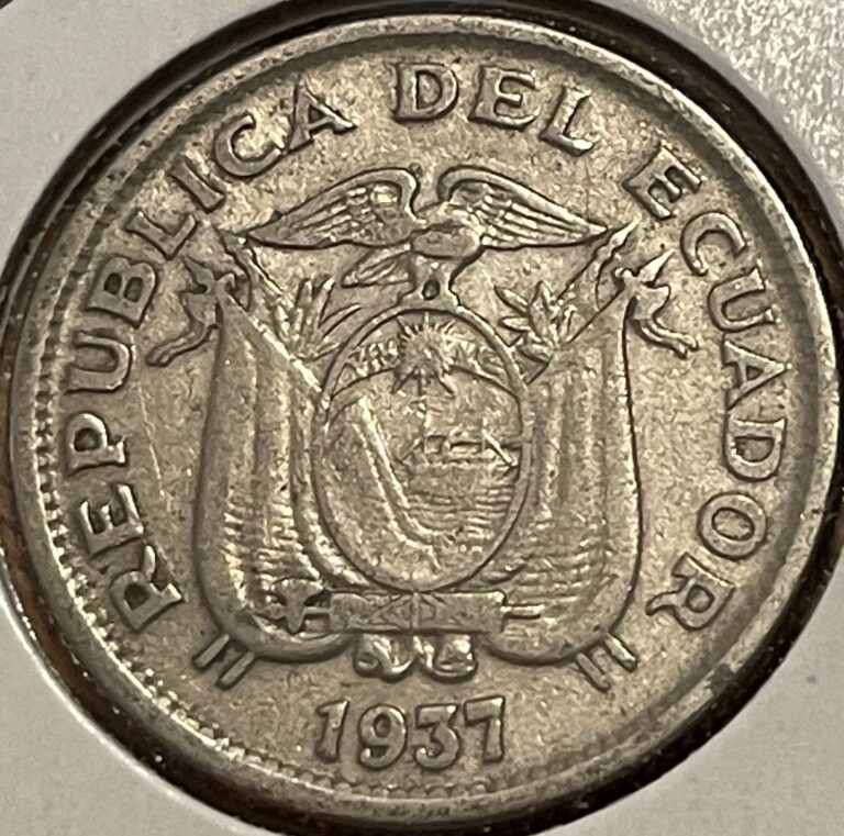 Read more about the article Ecuador 1 Sucre Coin  1937  High Grade – Combined Shipping OK