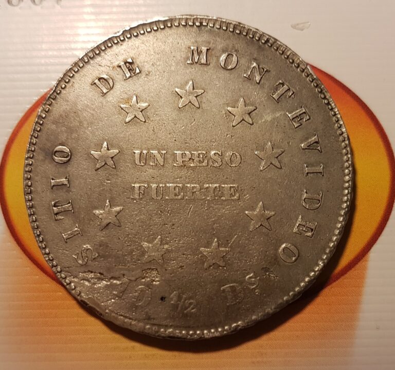 Read more about the article 1844 Uruguay 1 Peso Silver Coin
