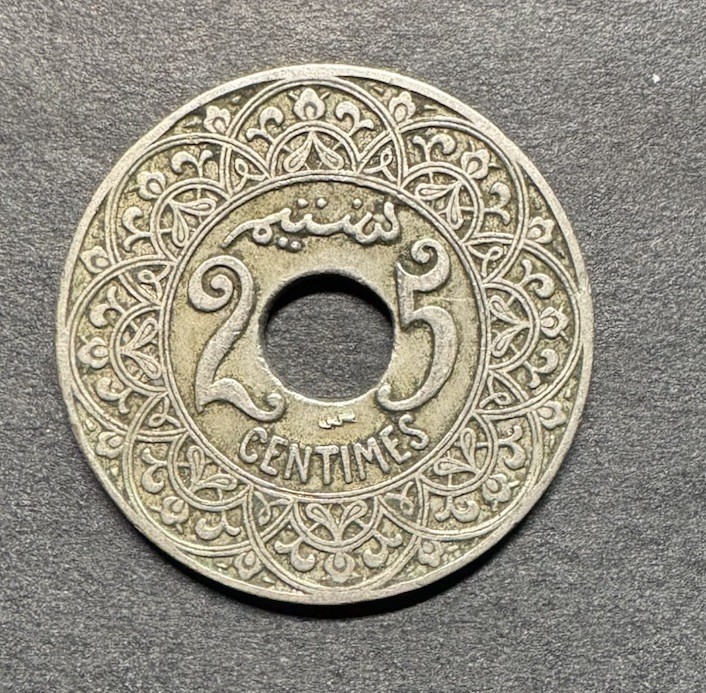 Read more about the article 1924 MOROCCO 25 CENTIMES – Uncommon Value Coin World Foreign Coin