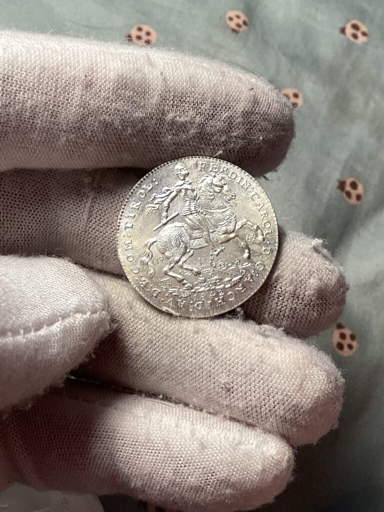 Read more about the article (1963) Austria Tirol 2 Ducats – Silver .1777 ASW – Nice!