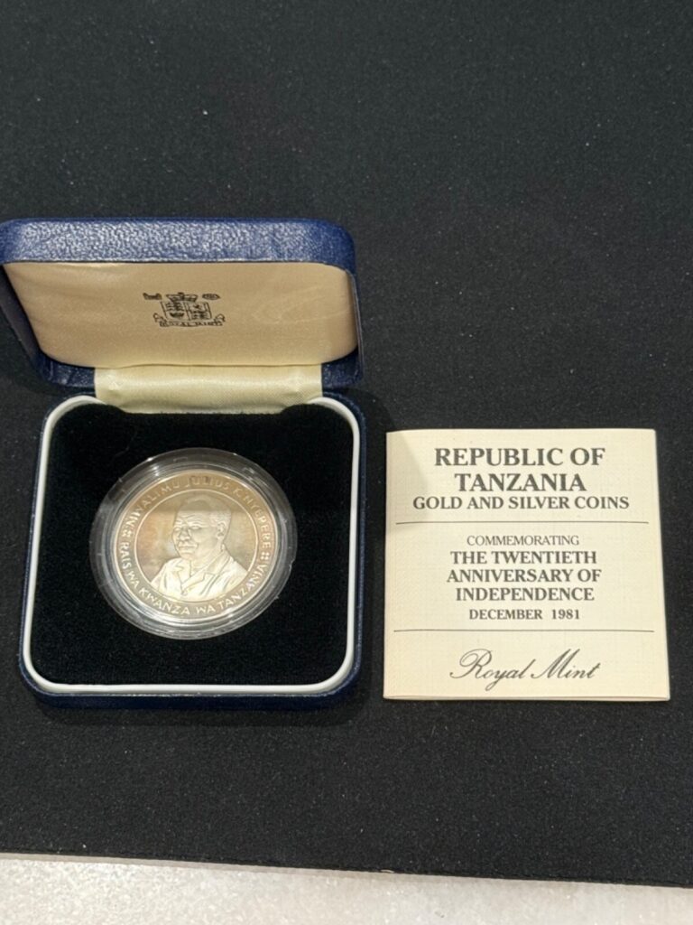 Read more about the article 1981 Republic of Tanzania 200 Shillings Silver Proof Coin