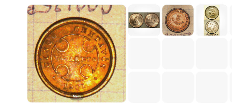 Read more about the article 3 Colombia Coins1886/1901/1980 1/5 Centavos Lazareto Policarpa Execution bullion