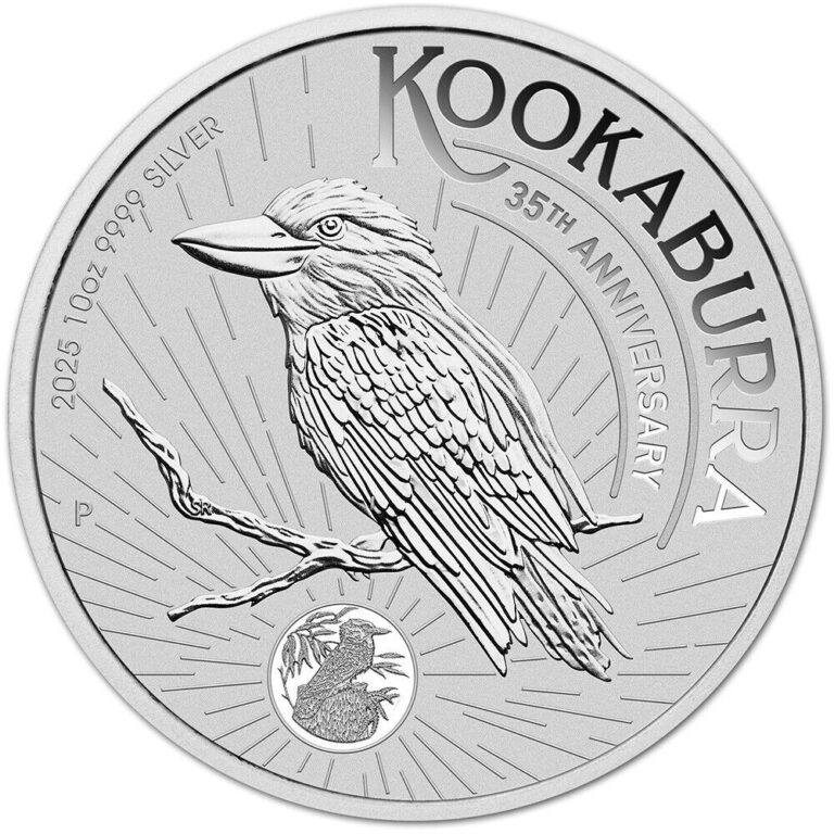 Read more about the article 2025 P Australia Silver Kookaburra 10 oz $10 – BU