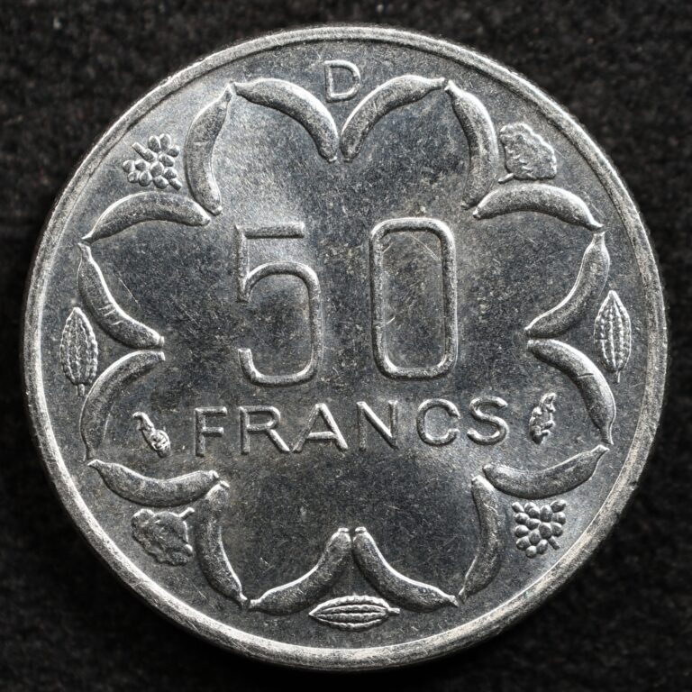 Read more about the article Central African States 50 Francs 1977D  Coin  Gabon  Inv#I522