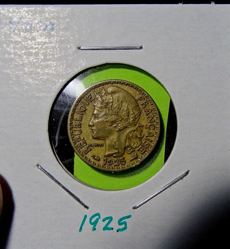 Read more about the article 1925 Togo 50 Centimes World Coin