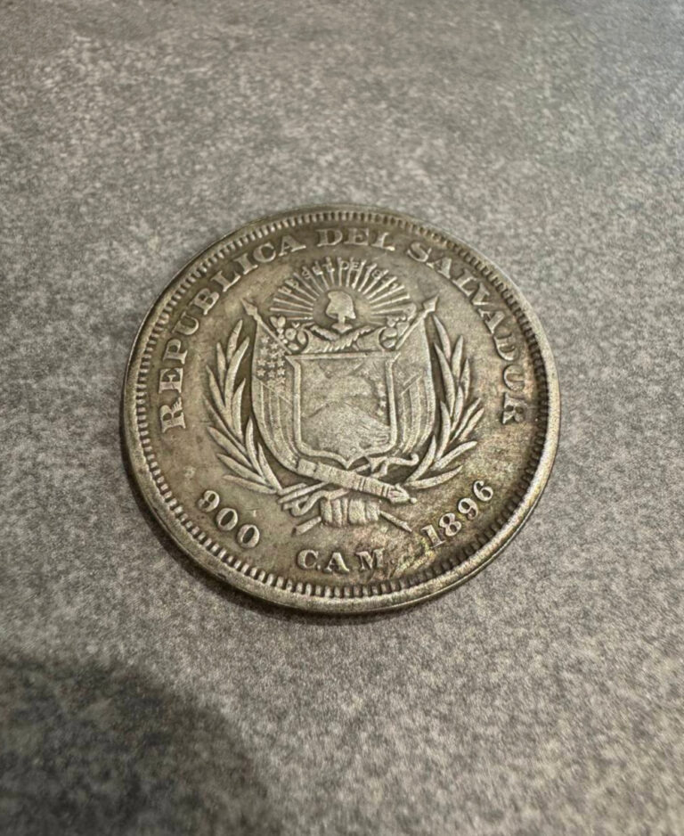 Read more about the article Coin 1 Peso 1896 Salvador