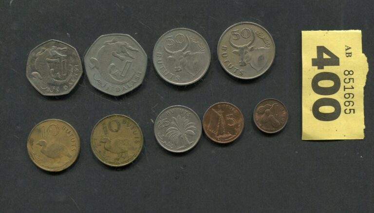 Read more about the article Set of   9  coins  of   Gambia