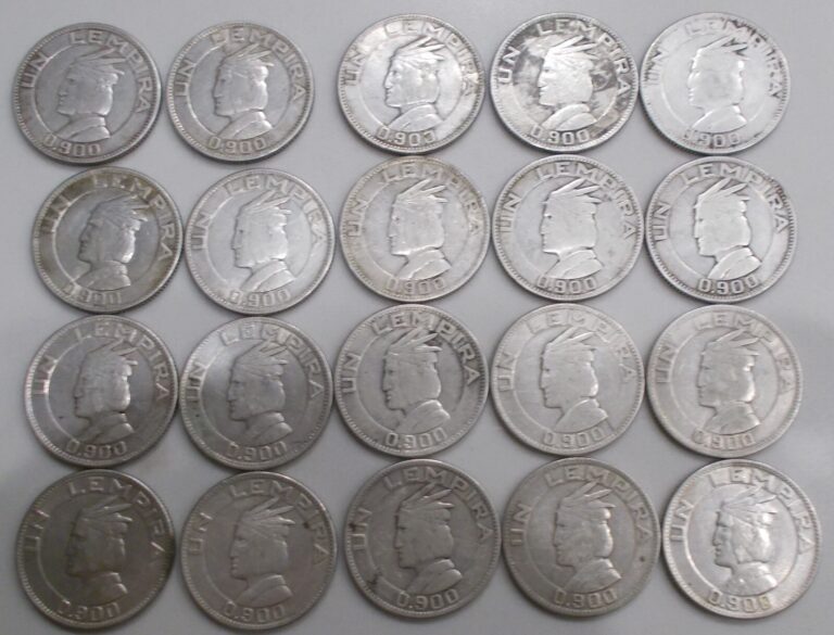 Read more about the article 1937 HONDURAS UN LEMPIRA SILVER COIN! 20 AVAILABLE! XF++/AU CONDITION!