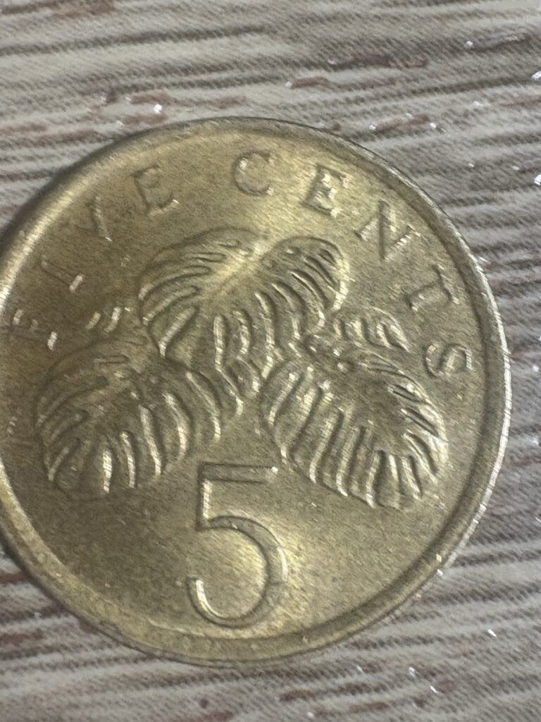 Read more about the article 1987 Singapore 5 Cents Coin