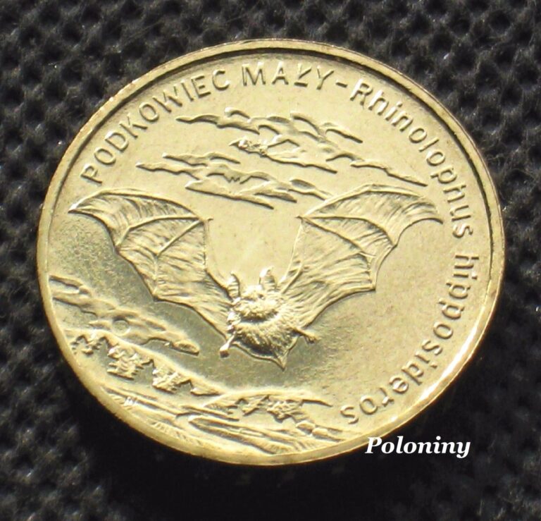 Read more about the article COMMEMORATIVE COIN OF POLAND – ANIMALS OF THE WORLD BAT – NIETOPERZ (MINT)