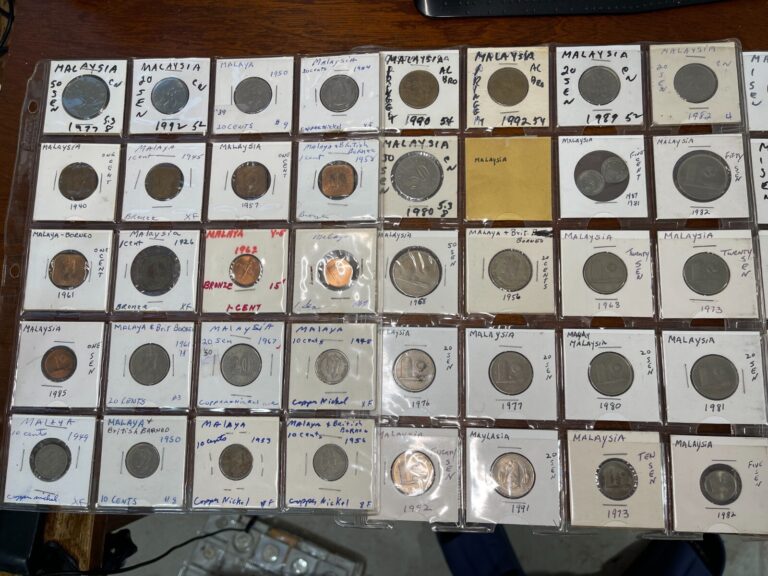 Read more about the article Early Malaysia 80 Coins lot
