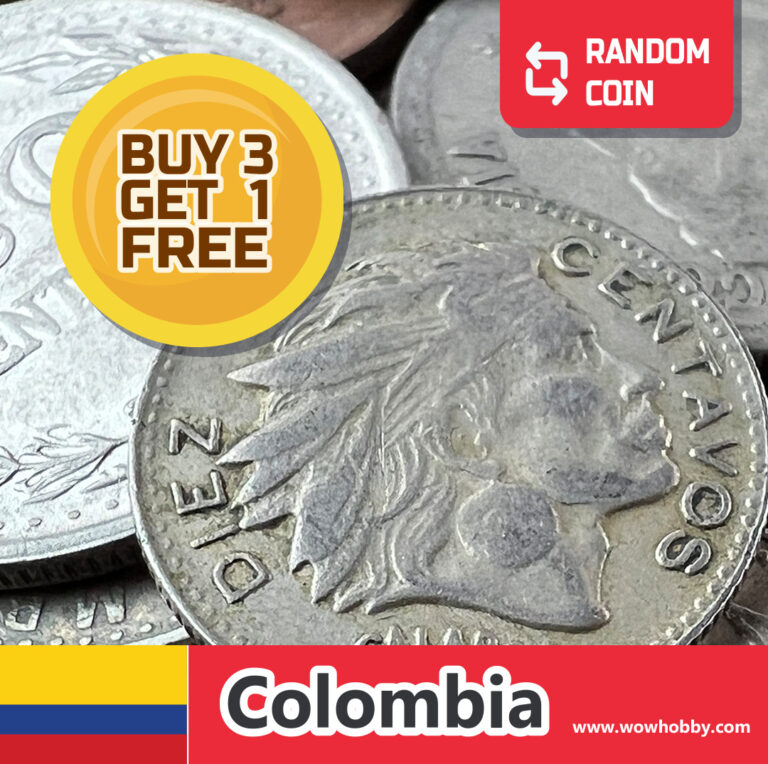 Read more about the article Colombia Coin | 1 Random Collectible Old Colombian Coin for Coin Collecting