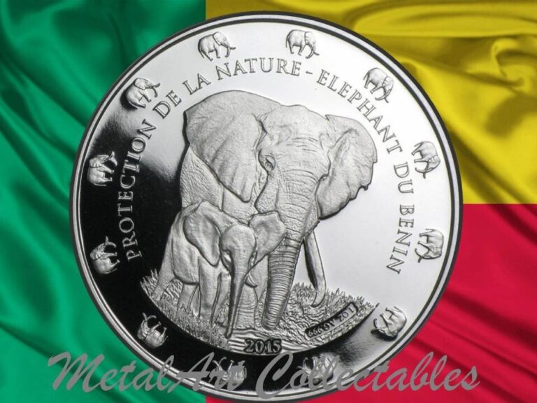 Read more about the article 2015 Benin Elephant Protection de la Nature 1 0Z SILVER COIN – 2nd IN SERIES