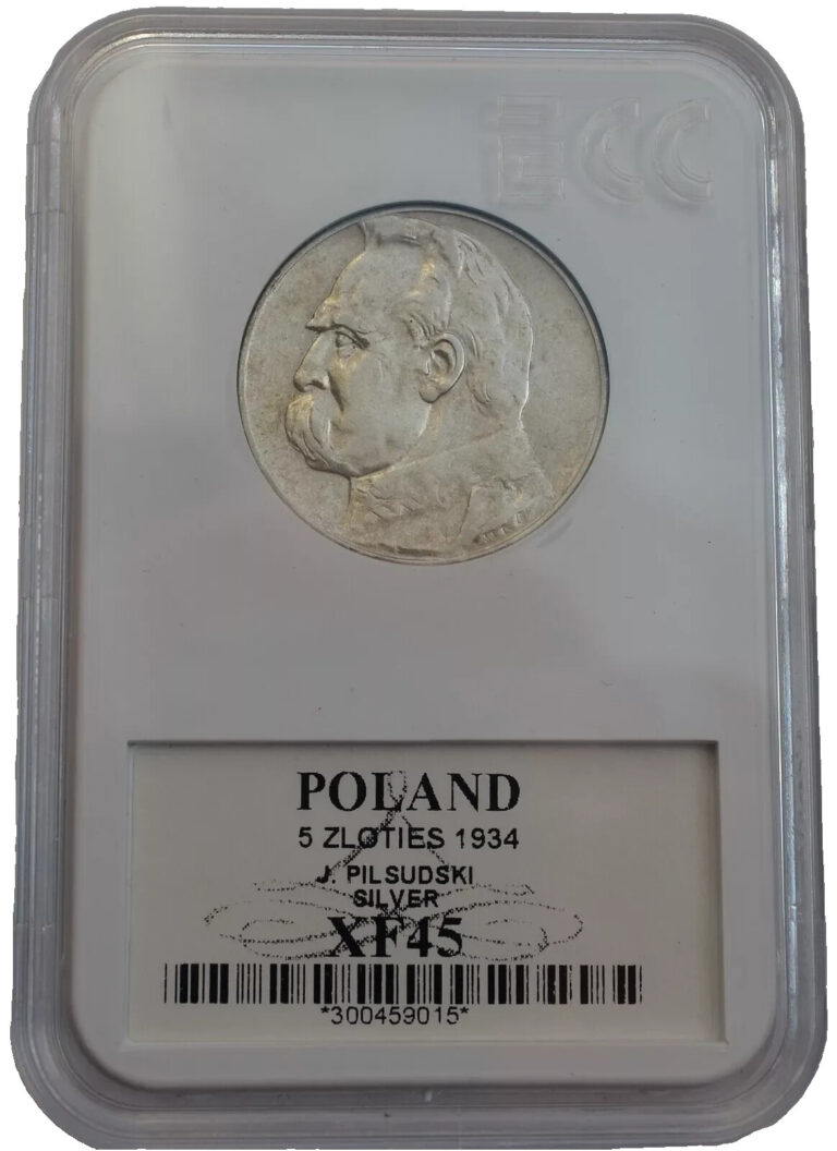 Read more about the article Poland 5 Zlotych  1934 Jozef Pilsudski