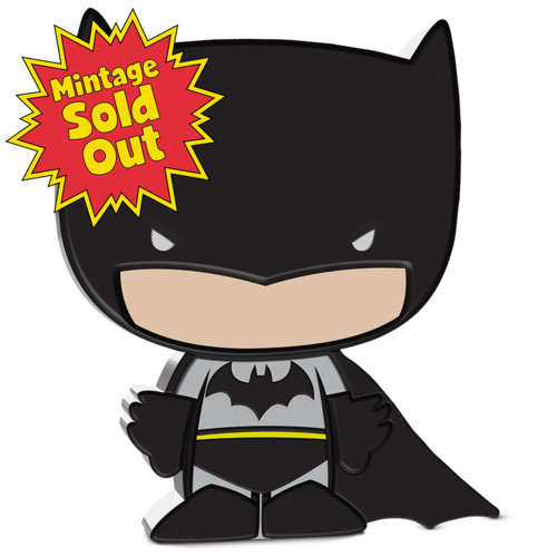 Read more about the article Chibi Batman Coin DC Comics 1oz .999 Silver New Zealand Mint SOLD OUT 2020
