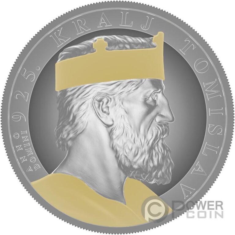 Read more about the article KING TOMISLAV 1100th Anniversary 2 Oz Silver Coin 6€ Euro Croatia 2025