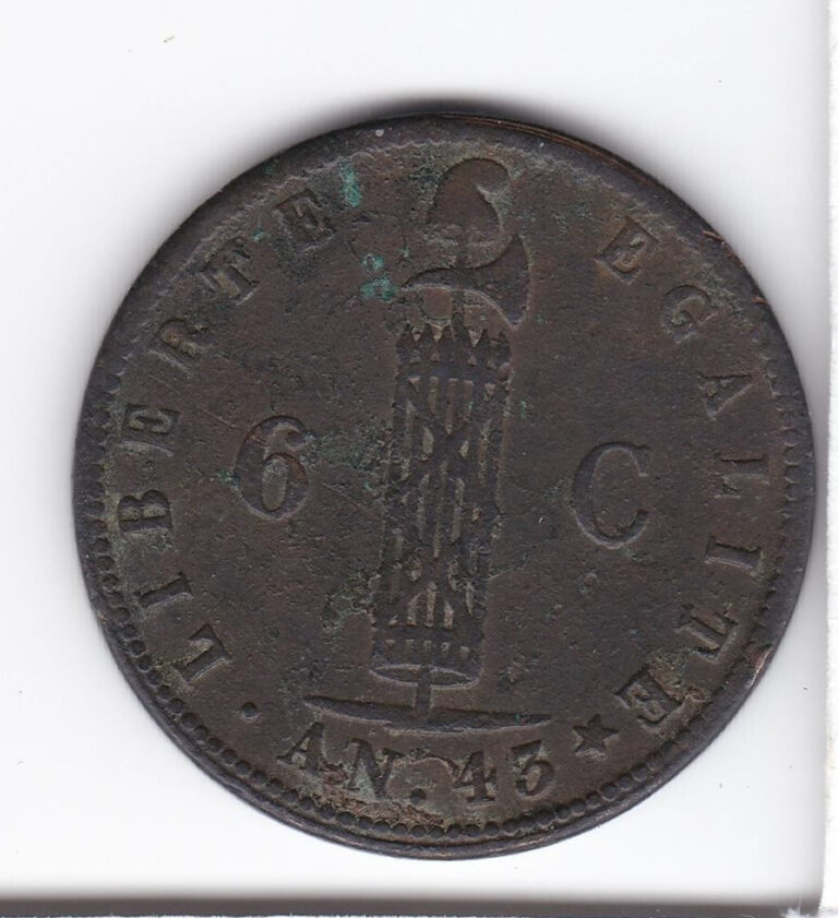 Read more about the article 1846 Imperial Haiti 6 centimes RARE Coin – better grade uncommon!