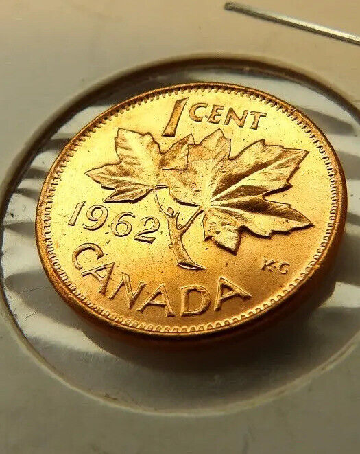 Read more about the article 1962 CANADA Uncirculated Cents – 99¢ Each Coin SALE FREE SHIPPING