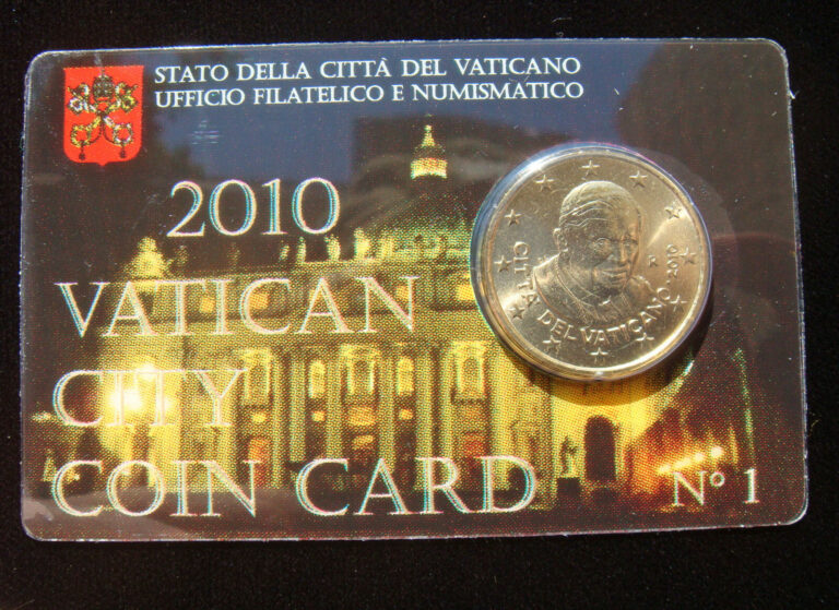 Read more about the article 2010 Vatican Coin Card of Pope Benedict XVI