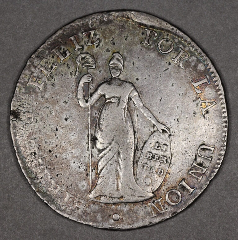 Read more about the article 1825 Lima JM Peru Silver 8 Reales