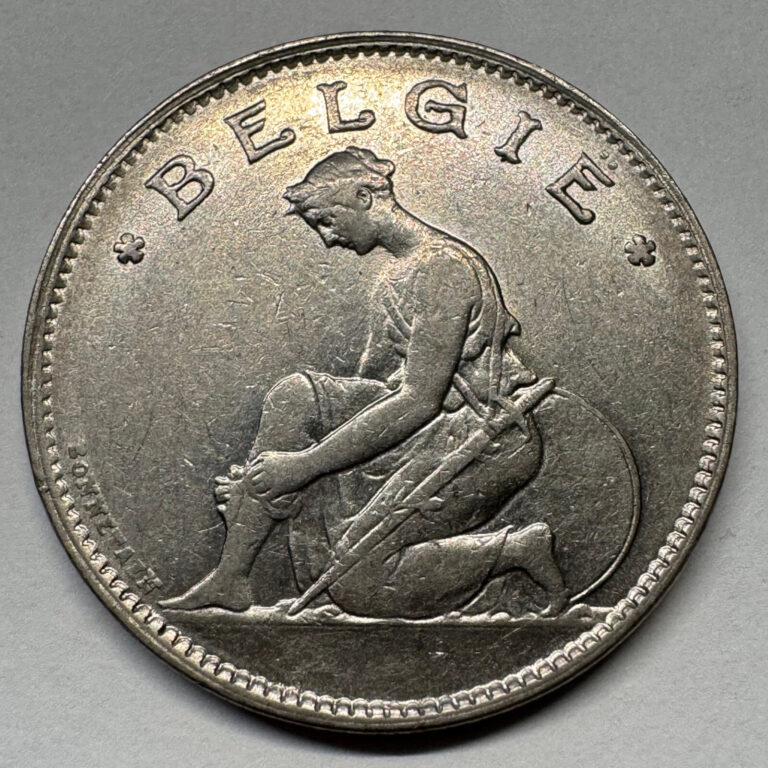Read more about the article 1923 Belgium 1 Franc – Beautiful Coin – #B-081