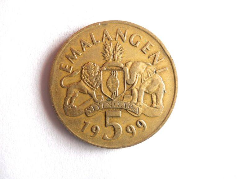 Read more about the article 1999 SWAZILAND 5 EMALAGENI – Excellent Coin – FREE SHIP – Bin #343