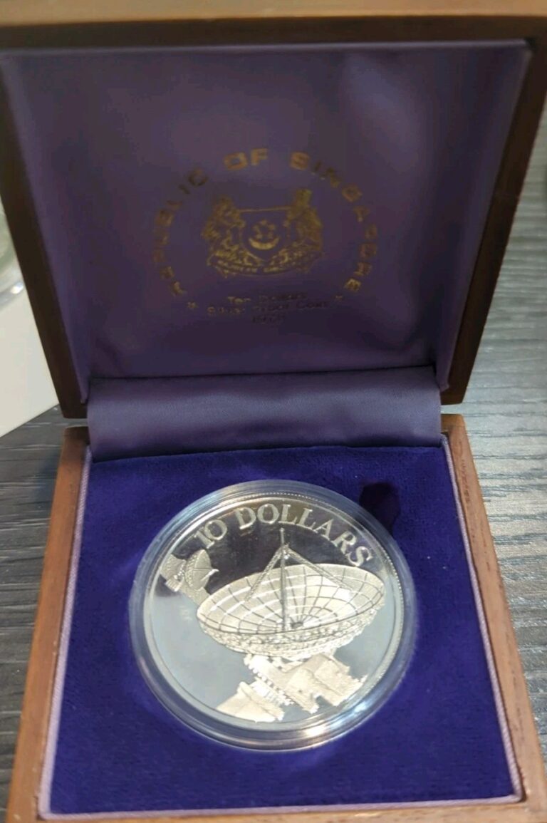 Read more about the article Singapore 1978 10 Dollars Silver Proof Coin Scarce