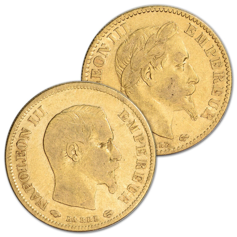 Read more about the article France Gold 10 Francs .0933 oz – Napoleon III –  Avg Circ – Random Date