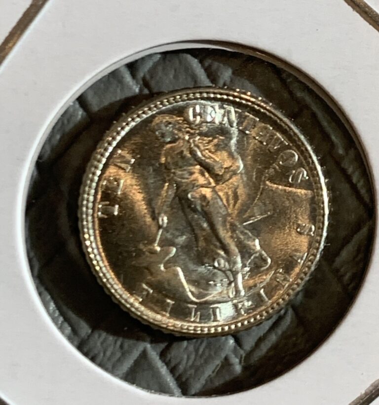 Read more about the article Uncirculated 1944-D Philippines 10 Centavos Silver Foreign Coin