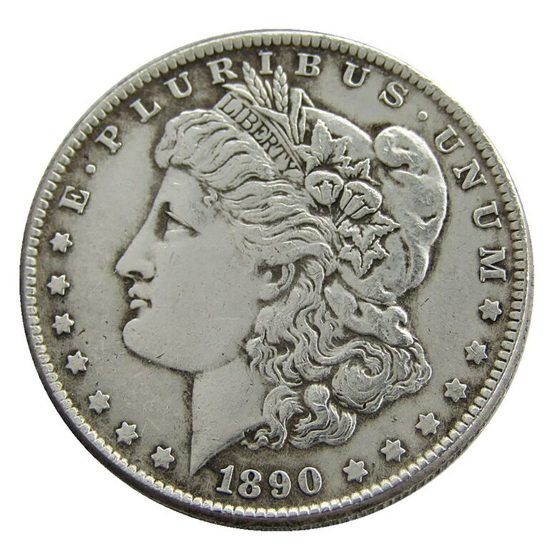 Read more about the article 1890 $1 Morgan Silver Dollar Coin Brilliant Uncirculated