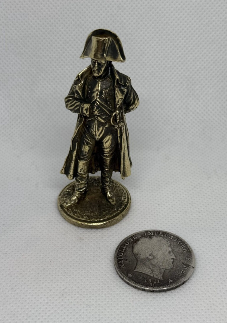 Read more about the article Napoleon I – 1811 Italy 2 Lire Silver Coin Rare! + Gift Detailed Brass Miniature