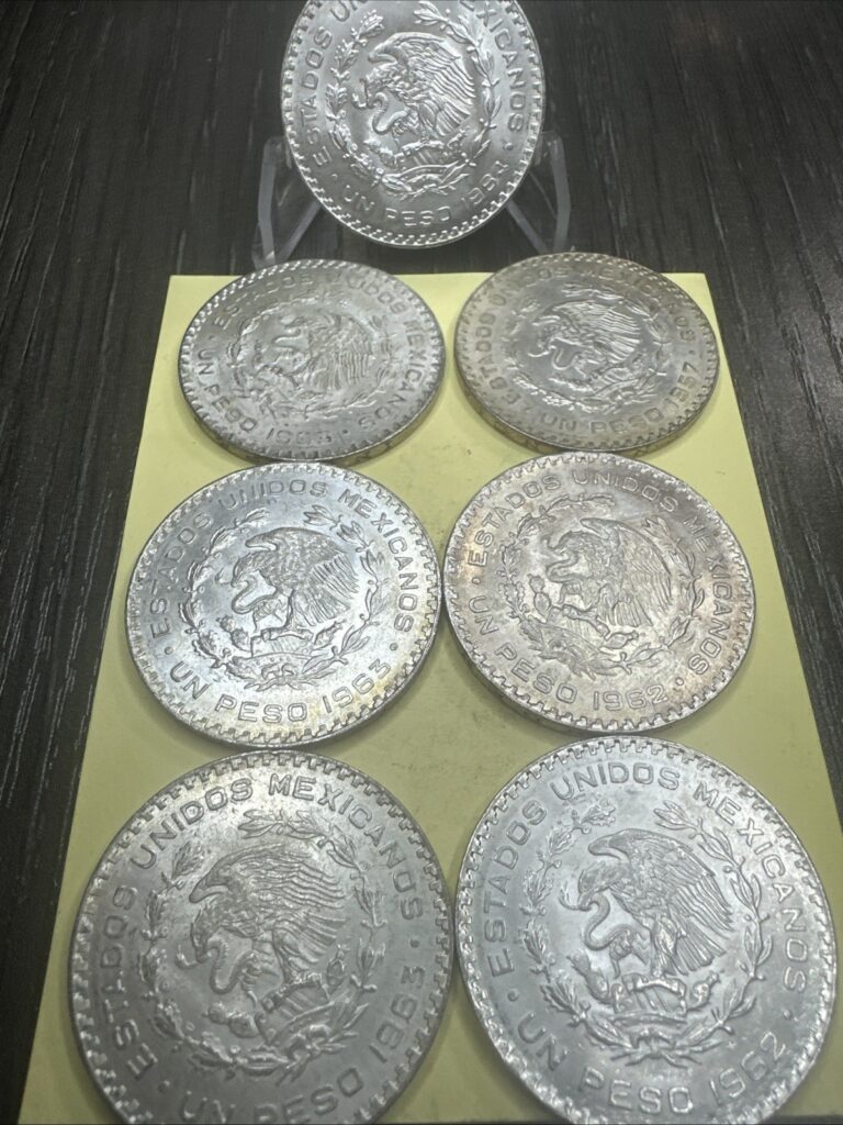 Read more about the article *Beautiful* Authentic Silver Peso 57-64 Un Peso “Mexico’s Last Silver Coin”KJ043