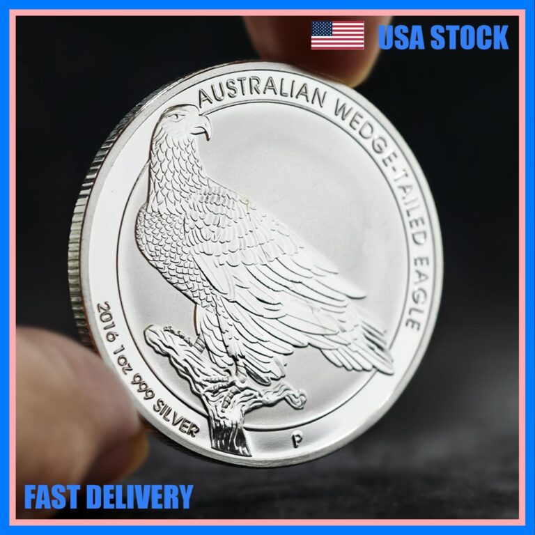 Read more about the article 2016 Australian Bullion Coin Wedge-tailed Eagle 1 Ounce 999 Silver Perth Mint