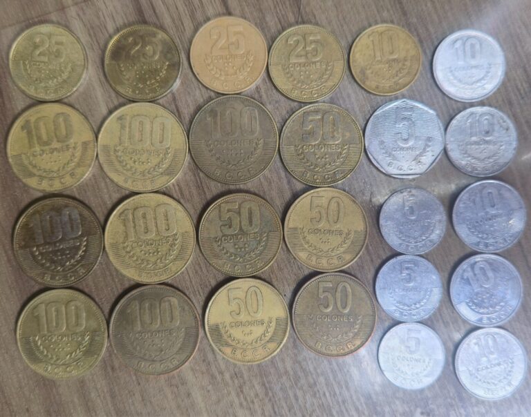 Read more about the article coins Costa Rica 26 pcs