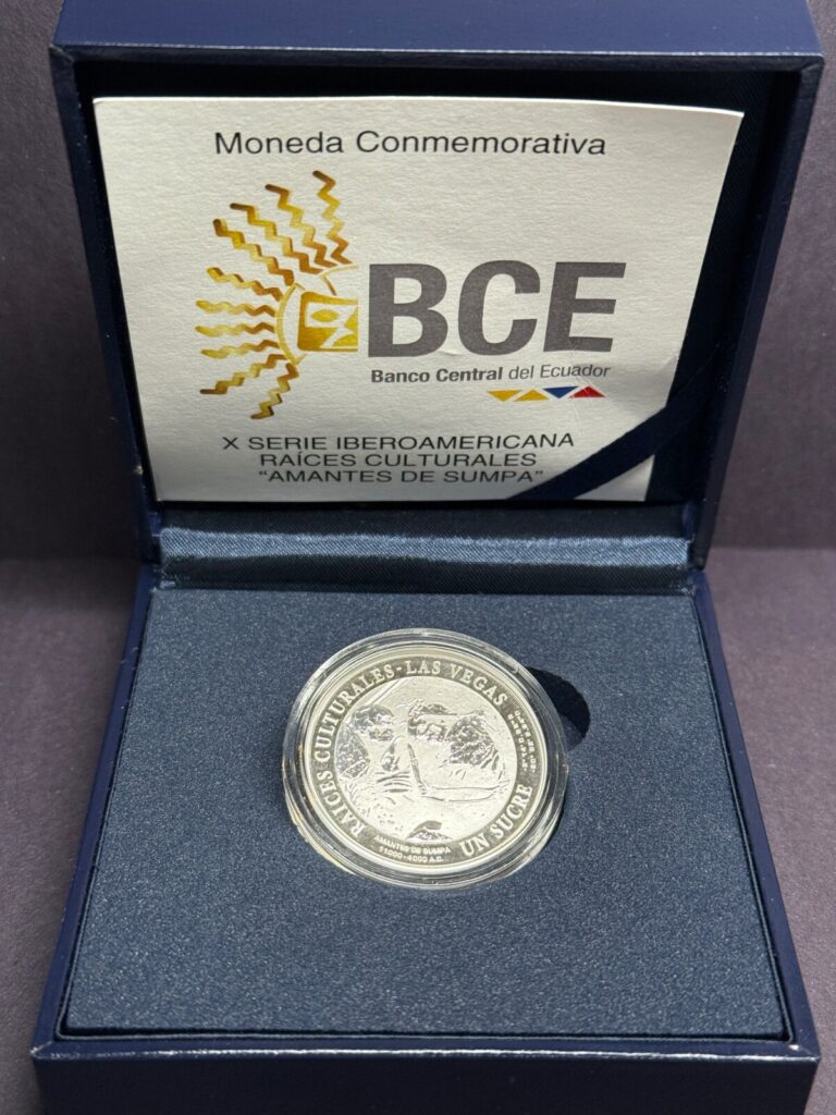 Read more about the article Ecuador – 1 Sucre – Commemorative Coin “Amantes de Sumpa” Silver