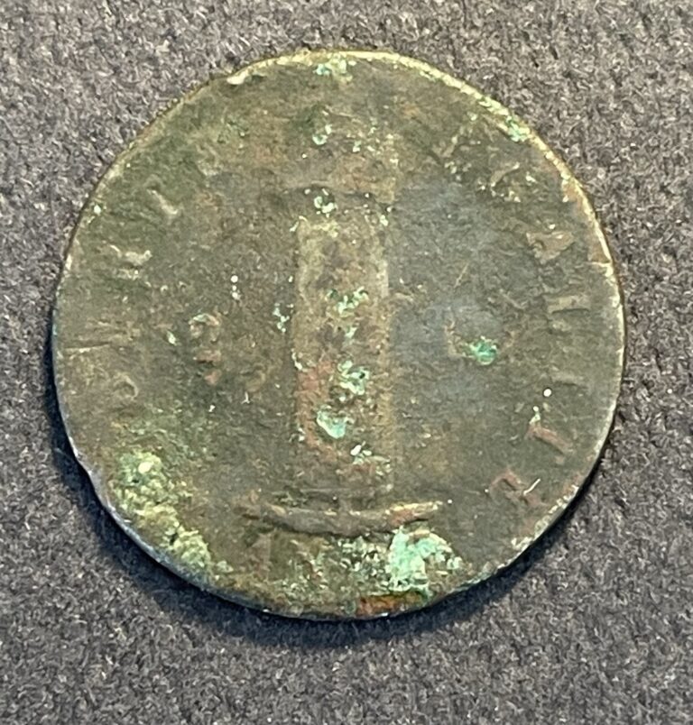 Read more about the article Haiti 1830 (AN27) 2 Centimes Coin #11