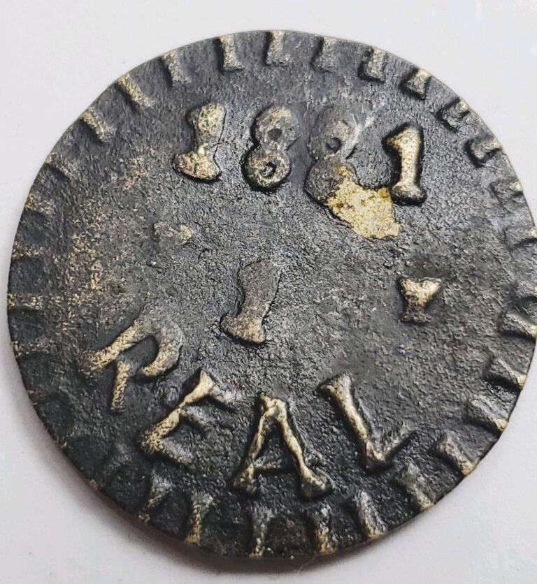 Read more about the article 1881 MEXICO  C0CULA 1 REAL COIN