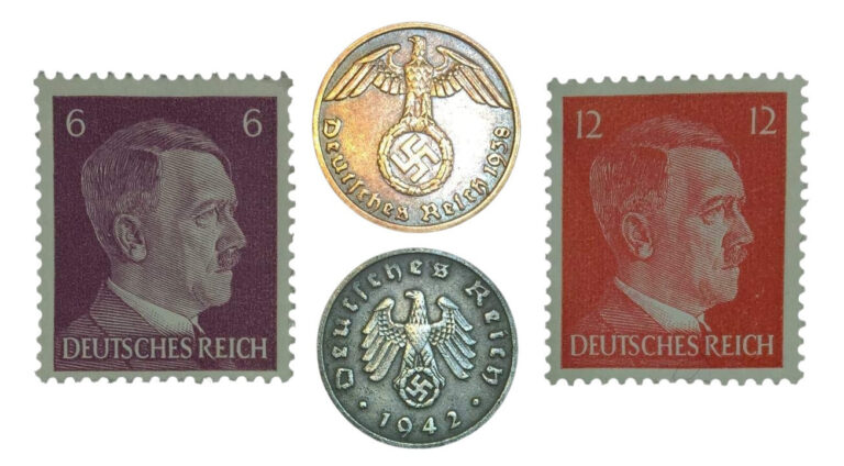 Read more about the article WWII Germany Coins and Stamps Collectible Set – Authentic Historical Artifacts