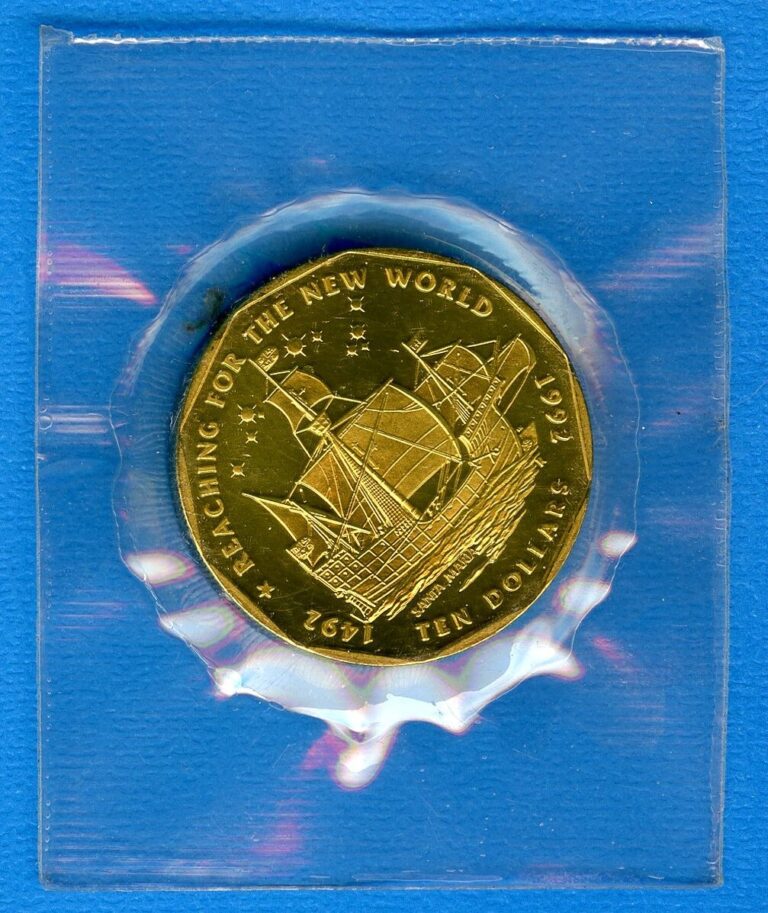 Read more about the article 1992 Marshall Islands $10 Santa Maria New World Commemorative Coin Sealed