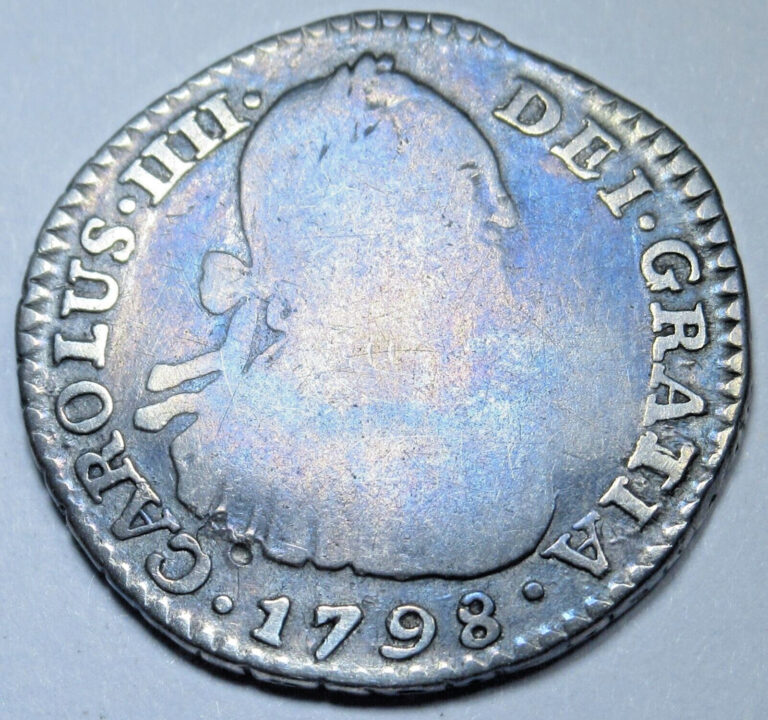 Read more about the article 1798 NR-JJ Colombia Silver 1 Reales Antique Rare Spanish Colonial 1700’s Coin
