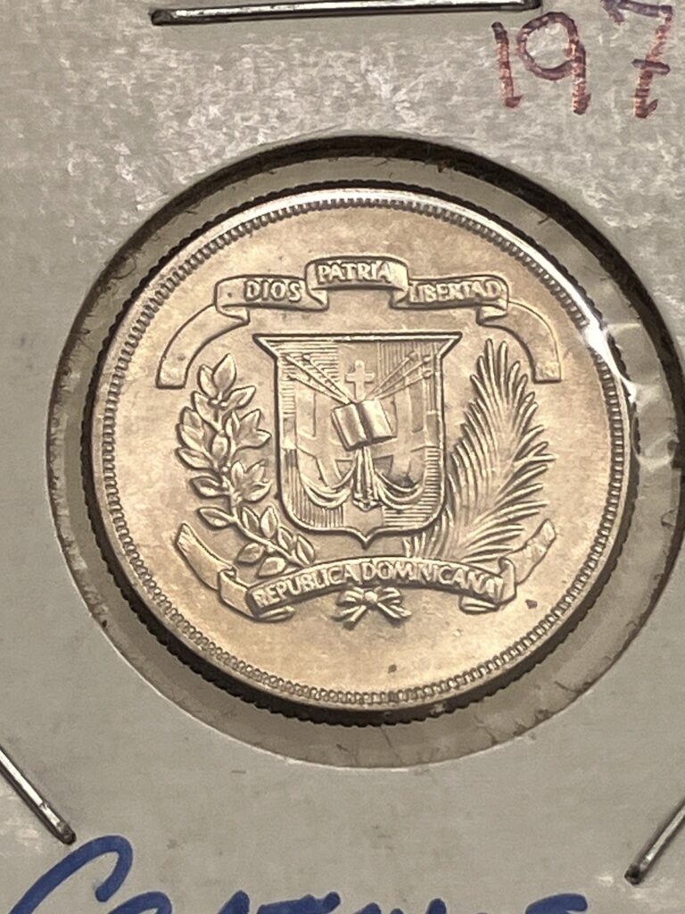 Read more about the article 1980 Dominican Republic 10 Centavos UNCIRCULATED Caribbean Foreign World Coin