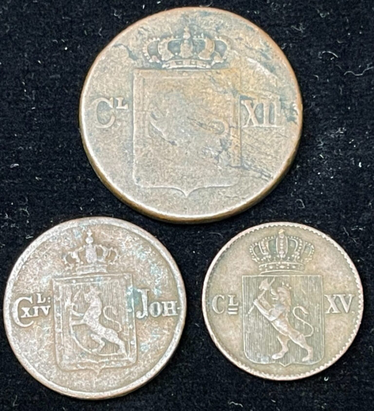 Read more about the article Early Norway 3 Coins Lot High Value