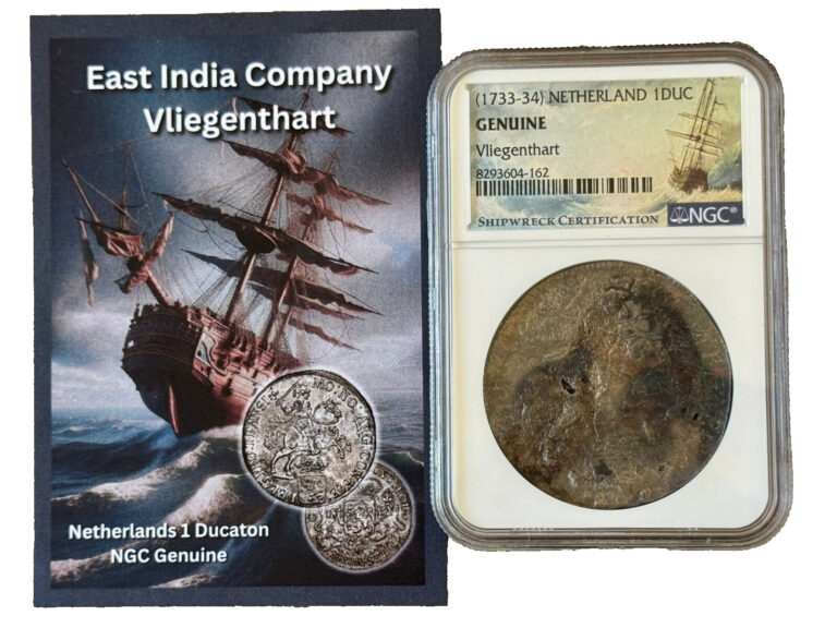Read more about the article 1733-34 Netherland 1 Ducat Silver Rider  VLIEGENTHART SHIPWRECK NGC Graded Cheap