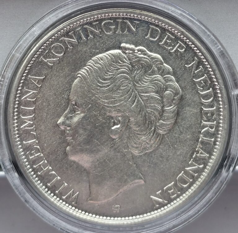 Read more about the article AU Dutch East Indies 1943-D 2.5 Gulden Silver Coin -Denver Mint- Nazi Occupation