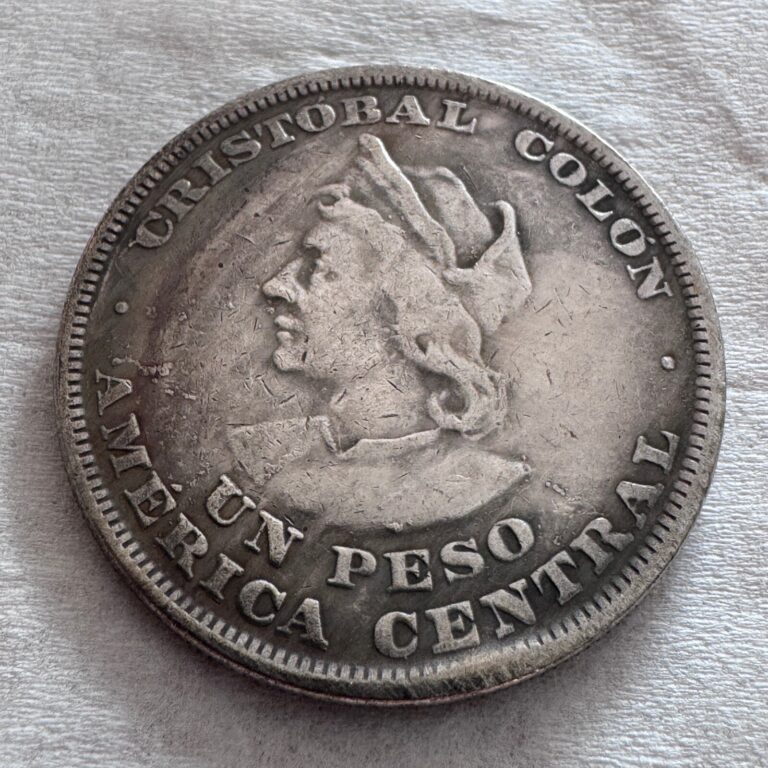 Read more about the article Coin 1 Peso 1896 El Salvador