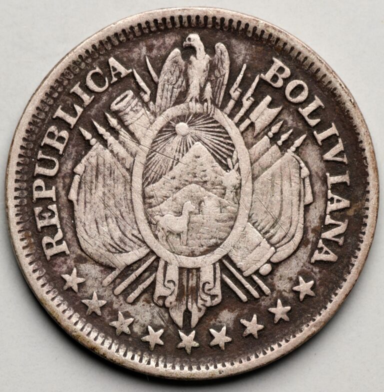Read more about the article 1885-PTS Bolivia 20 Centavos