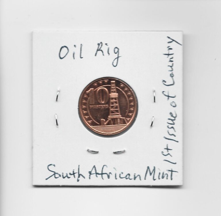 Read more about the article South Sudan 10 Piasters 2015 K1 Oil Rig 1st Issue of Country Nobody travels