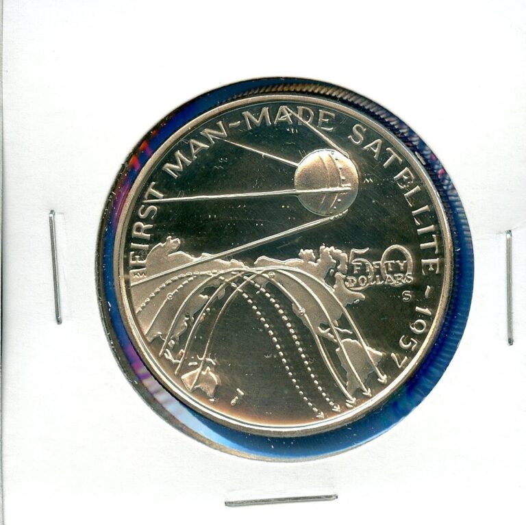 Read more about the article 1989 Marshall Islands First Man Made Satellite NASA .999 1oz Silver Proof Coin