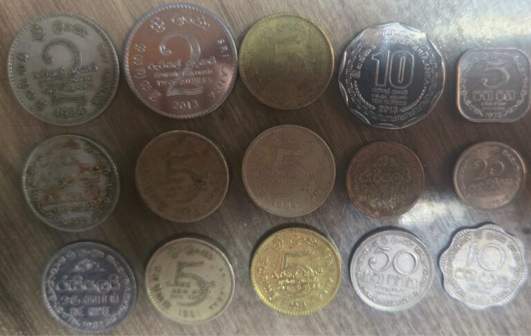 Read more about the article coins Sri Lanka 15 pcs